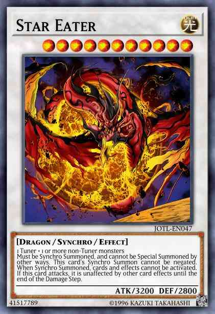 Star Eater - JOTL-EN047 - Ghost Rare - Unlimited