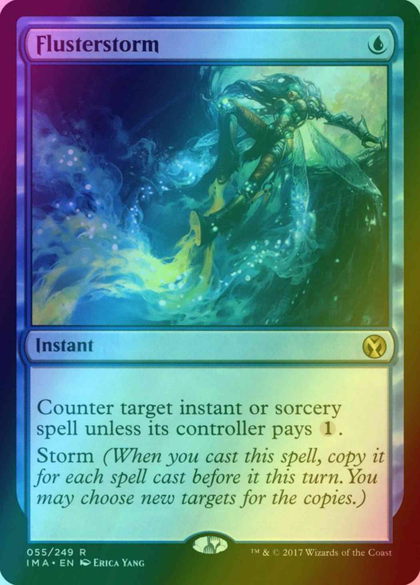 Flusterstorm [55] [Iconic Masters] [Foil] – Face to Face Games