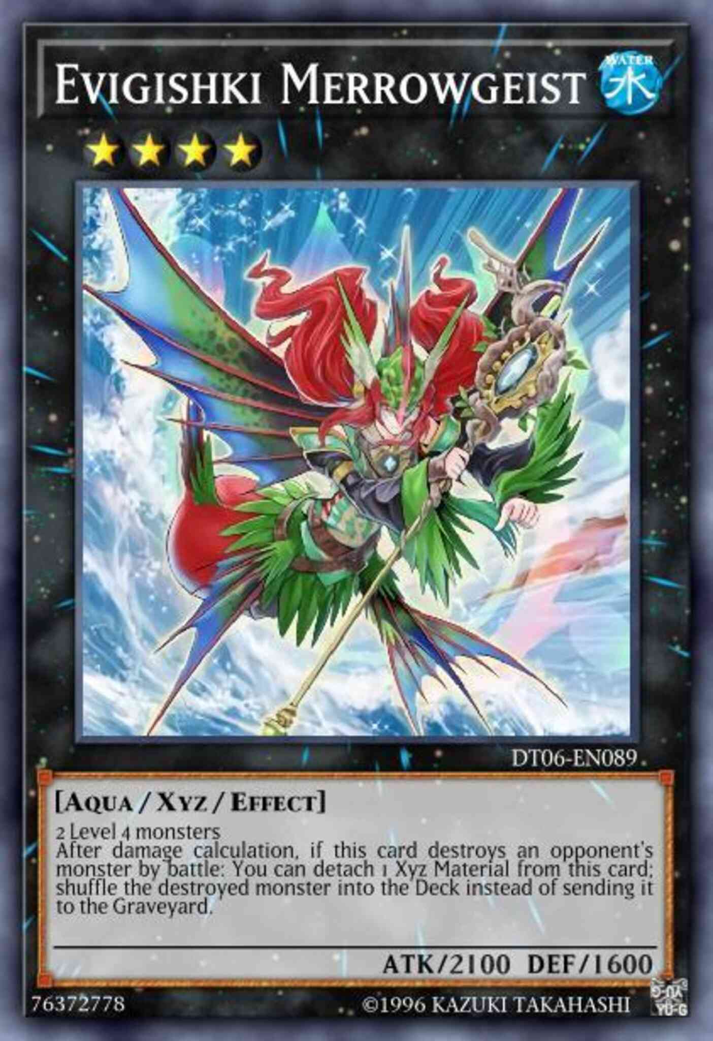 Evigishki Merrowgeist - DT06-EN089 - Duel Terminal Ultra Parallel Rare - Duel Terminal