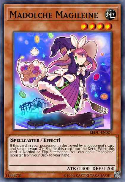 Madolche Magileine - REDU-EN024 - Super Rare - Unlimited