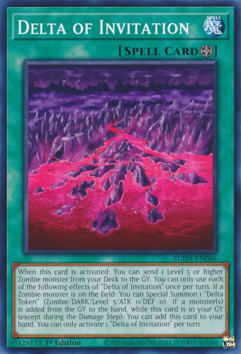 Delta of Invitation - SUDA-EN066 - Common - 1st Edition