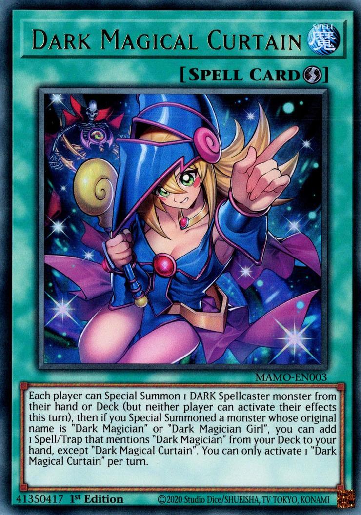 Dark Magical Curtain - MAMO-EN003 - Ultra Rare - 1st Edition