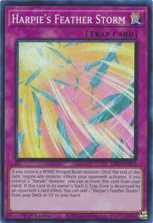 Harpie's Feather Storm - RA01-EN073 - Super Rare - 1st Edition