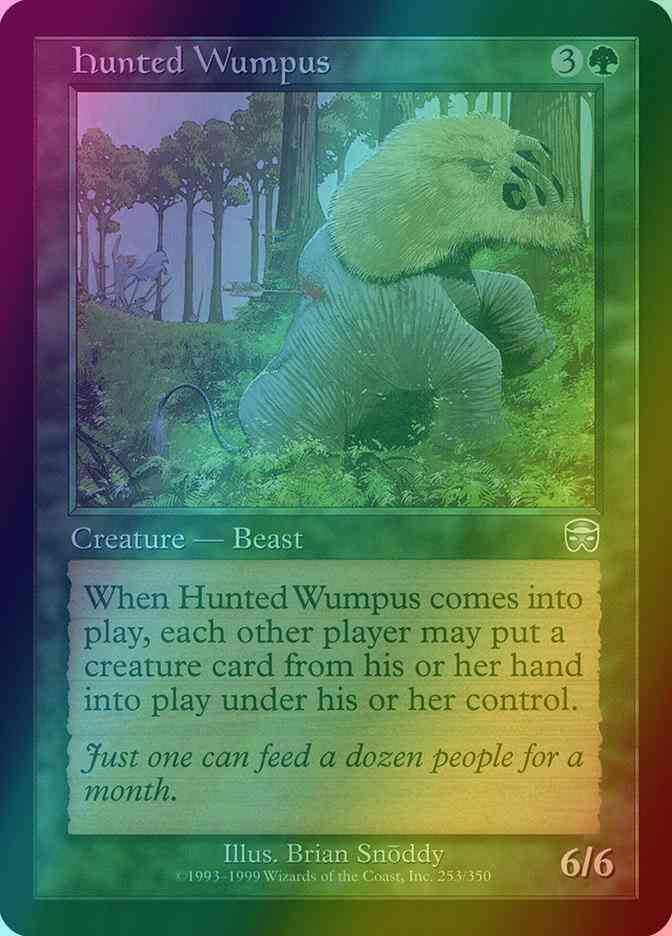 Hunted Wumpus [253] [Mercadian Masques] [Foil] – Face to Face Games