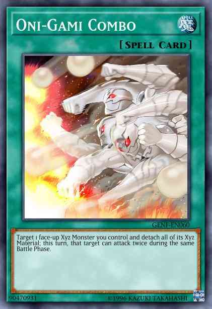 Oni-Gami Combo - GENF-EN060 - Common - Unlimited