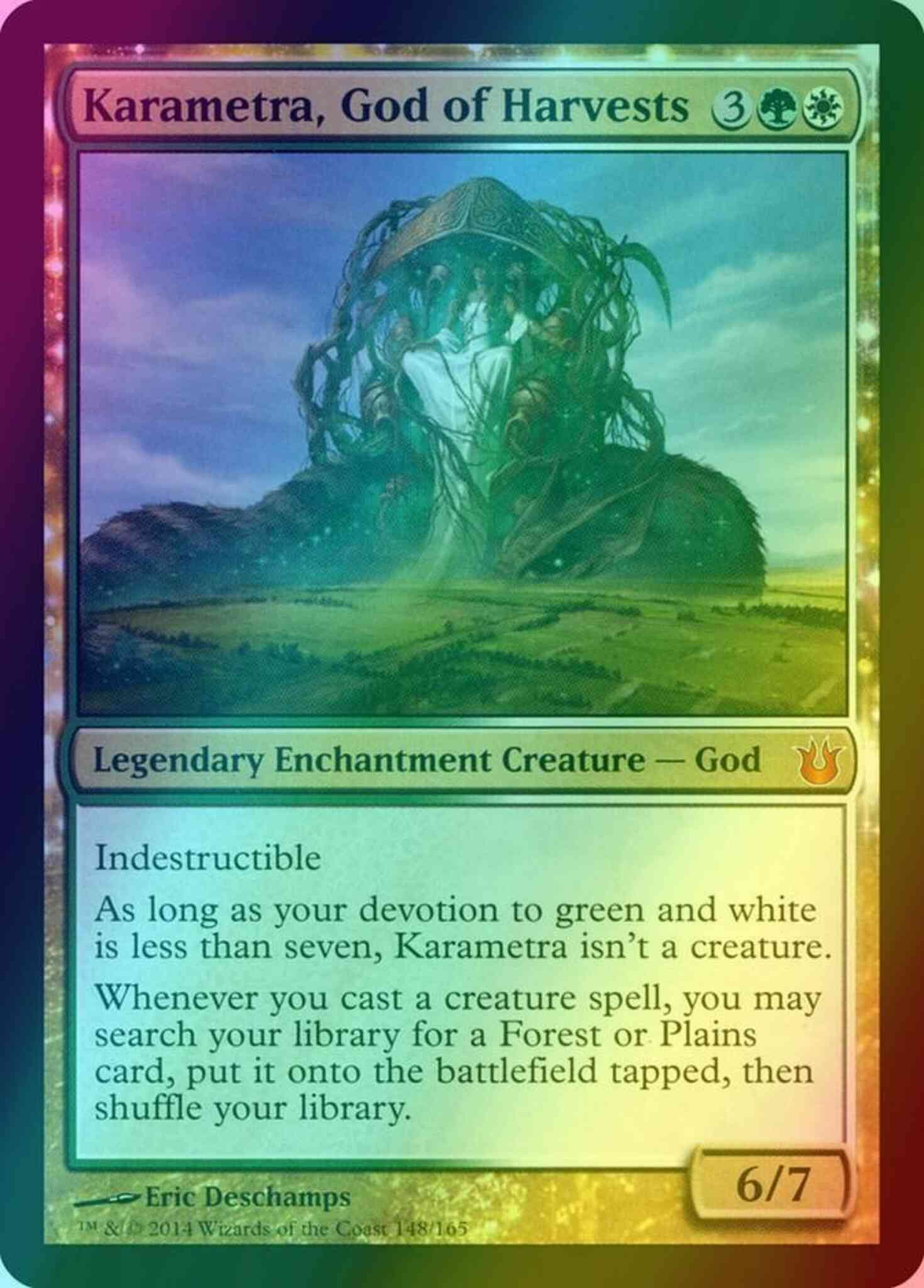 Karametra, God of Harvests [148] [Born of the Gods] [Foil] – Face to Face  Games