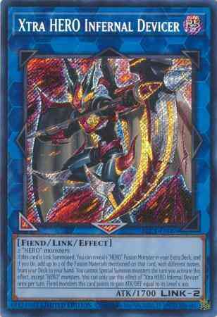 Xtra HERO Infernal Devicer - BLC1-EN009 - Secret Rare - Limited