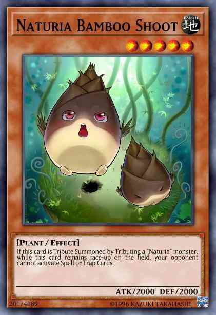 Naturia Bamboo Shoot - DREV-EN029 - Ultra Rare - 1st Edition