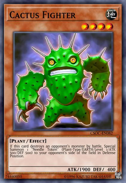 Cactus Fighter - CSOC-EN082 - Rare - 1st Edition