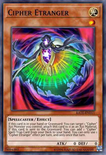 Cipher Etranger - RATE-EN011 - Common - 1st Edition