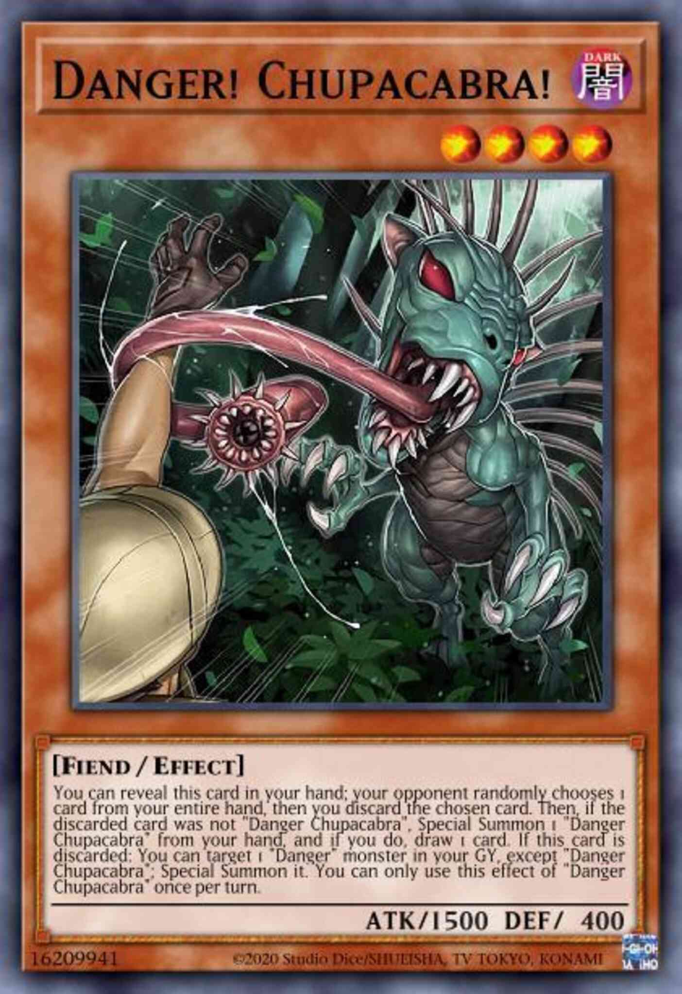 Danger! Chupacabra! - CYHO-EN084 - Ultra Rare - Unlimited