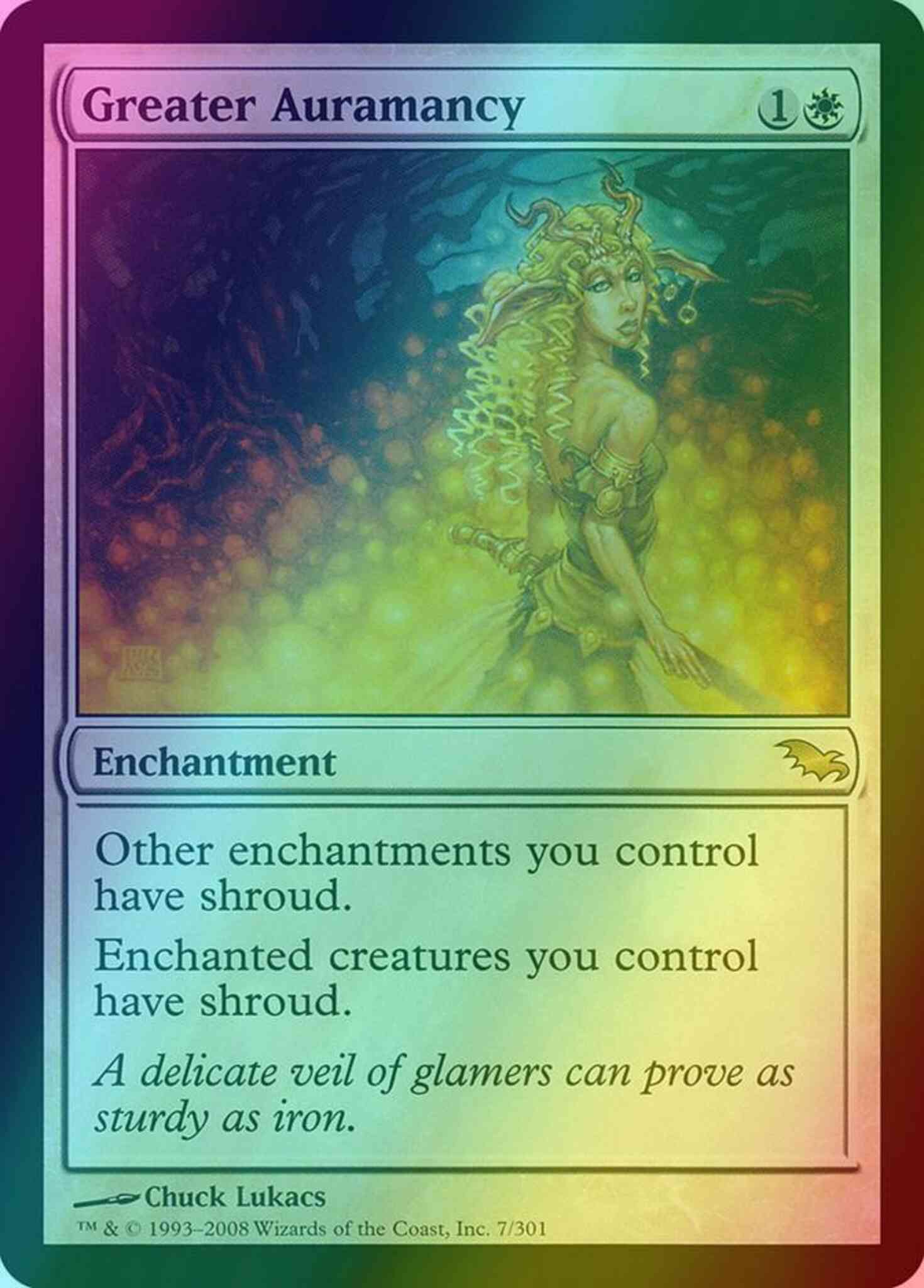 Greater Auramancy [7] [Shadowmoor] [Foil] – Face to Face Games