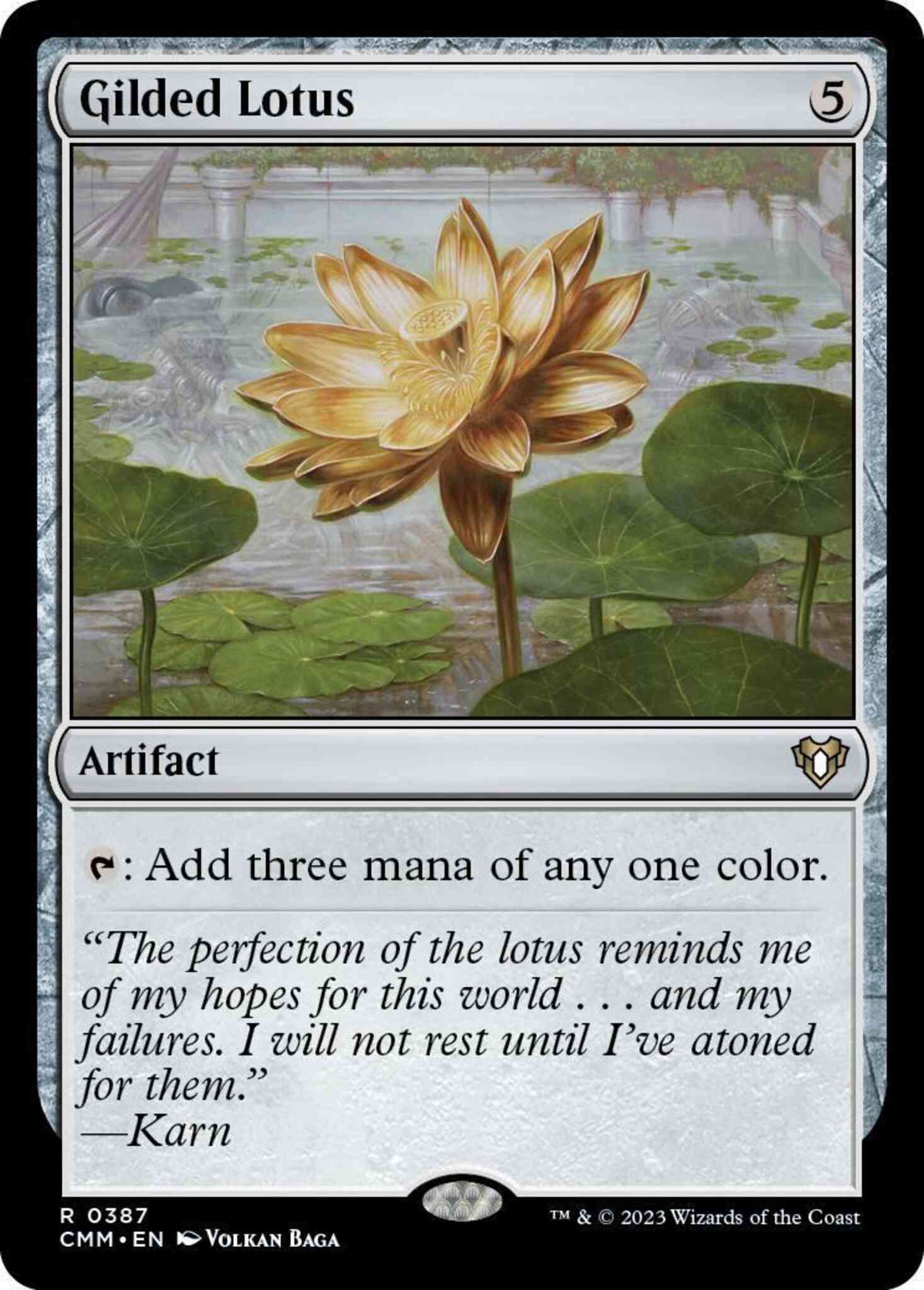 Gilded Lotus [387] [Commander Masters] [Non-Foil] – Face to Face Games
