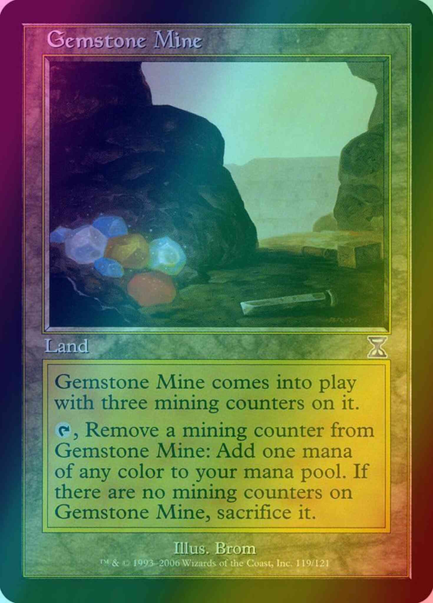 Gemstone Mine [119] [Time Spiral Timeshifted] [Foil] – Face to