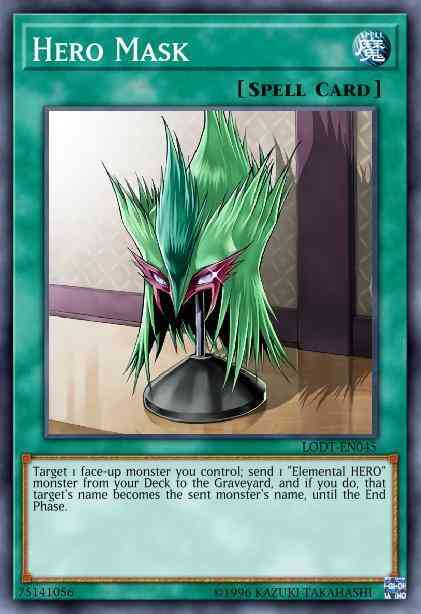 Hero Mask - LODT-EN045 - Common - Unlimited
