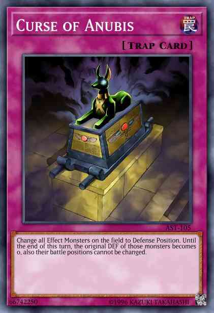 Curse of Anubis - AST-105 - Ultra Rare - 1st Edition