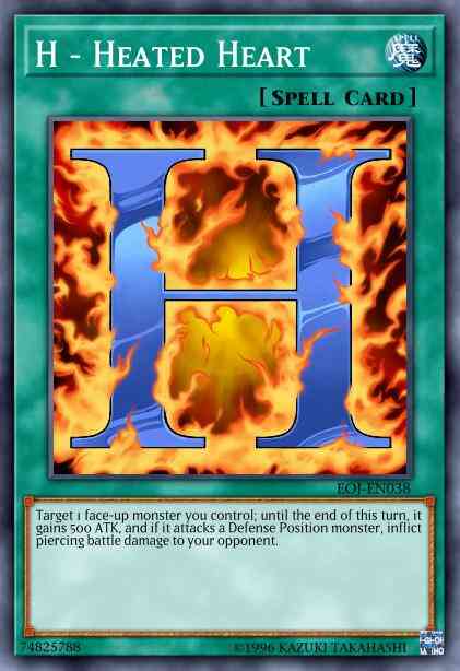 H - Heated Heart - RYMP-EN023 - Secret Rare - Unlimited