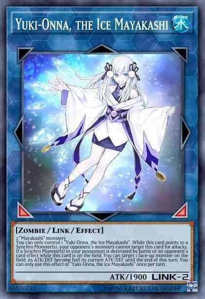 Yuki-Onna, the Ice Mayakashi - HISU-EN037 - Secret Rare - 1st Edition