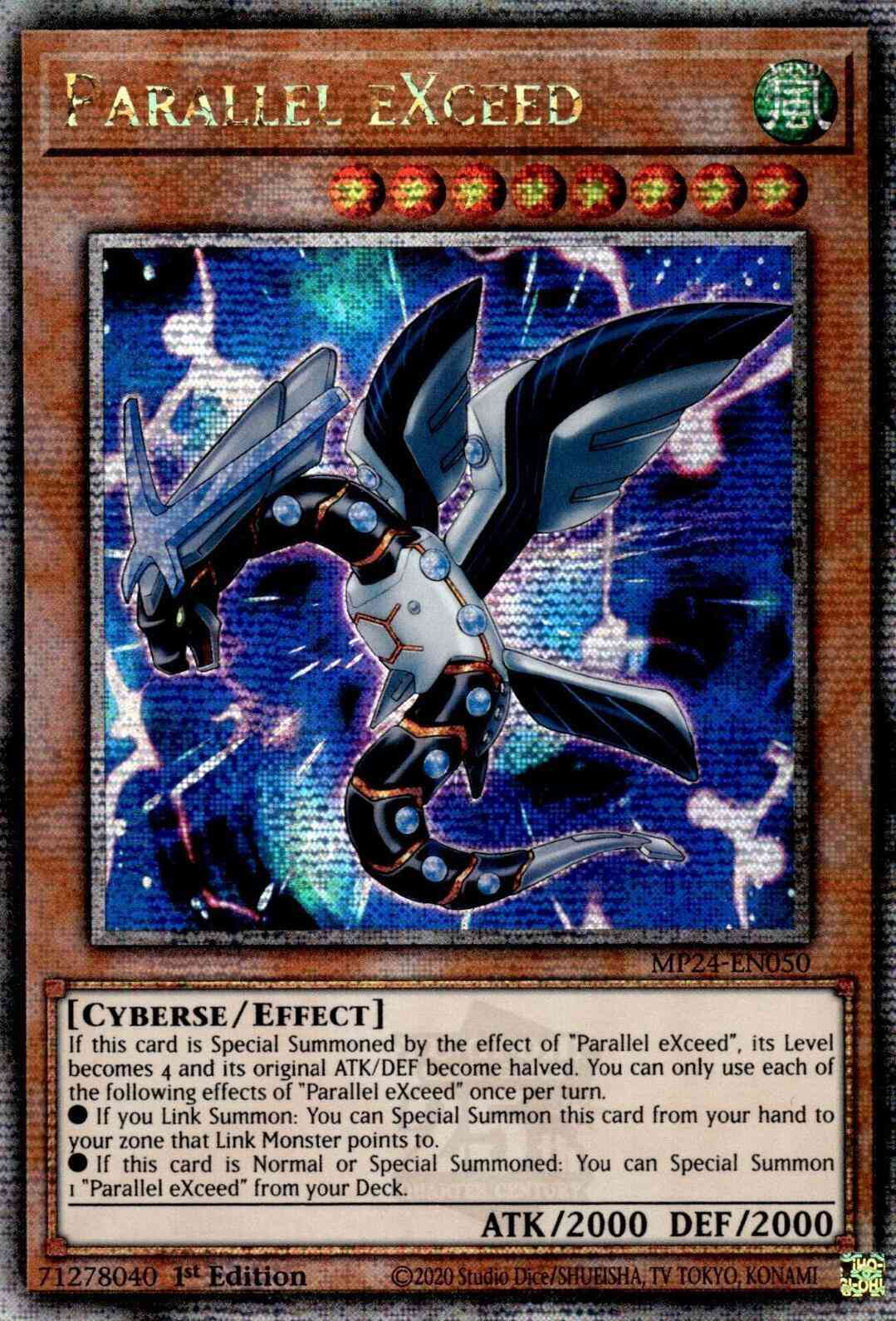 Parallel eXceed - MP24-EN050 - Quarter Century Secret Rare - 1st Edition