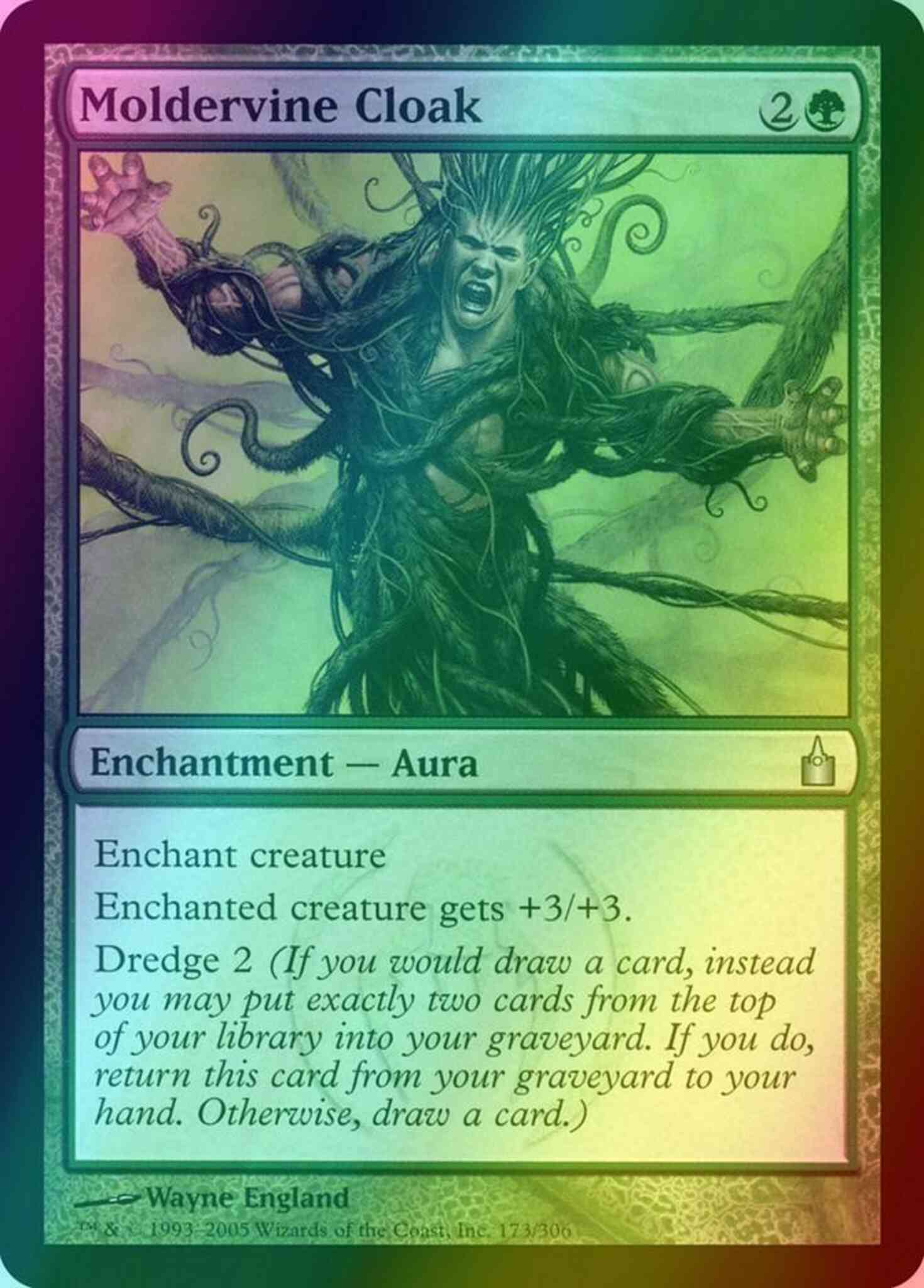 Moldervine Cloak [173] [Ravnica City Of Guilds] [Foil] – Face to Face Games