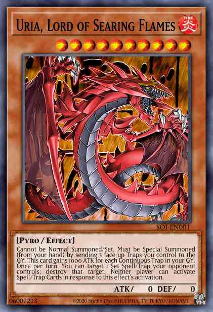 Uria, Lord of Searing Flames - LC02-EN001 - Ultra Rare - Limited