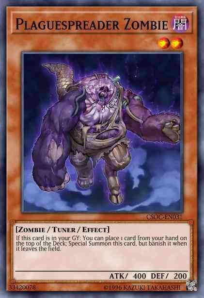 Plaguespreader Zombie - DUSA-EN076 - Ultra Rare - 1st Edition