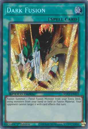 Dark Fusion - SGX3-ENA13 - Secret Rare - 1st Edition