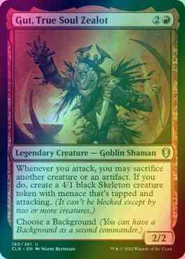 Gut, True Soul Zealot [180] [Commander Legends: Battle for Baldur's Gate]  [Foil] – Face to Face Games