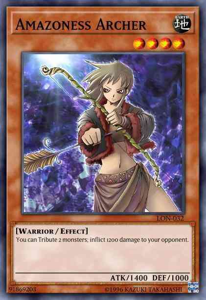 Amazoness Archer - LEDU-EN012 - Common - 1st Edition