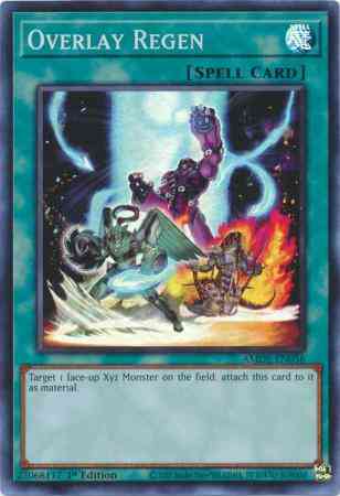 Overlay Regen - AMDE-EN056 - Super Rare - 1st Edition