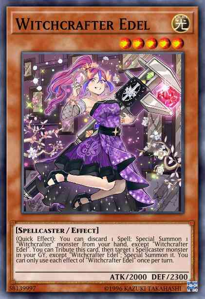 Witchcrafter Edel - INCH-EN017 - Super Rare - 1st Edition