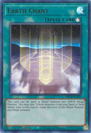 Earth Chant - MP22-EN251 - Ultra Rare - 1st Edition