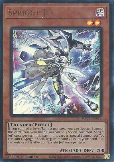 Spright Jet - RA05-EN022 - Ultra Rare - 1st Edition