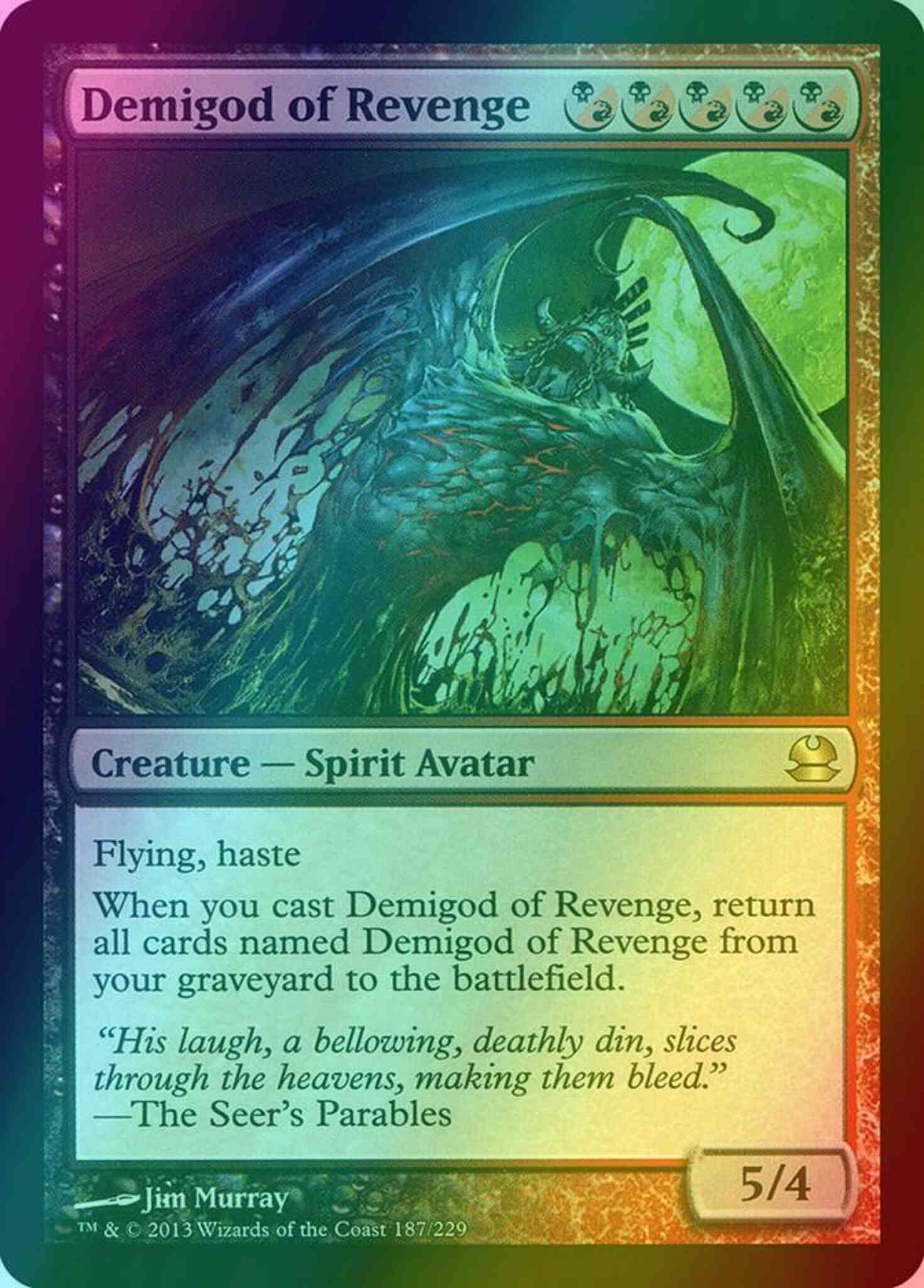 Demigod of Revenge [187] [Modern Masters] [Foil] – Face to Face Games
