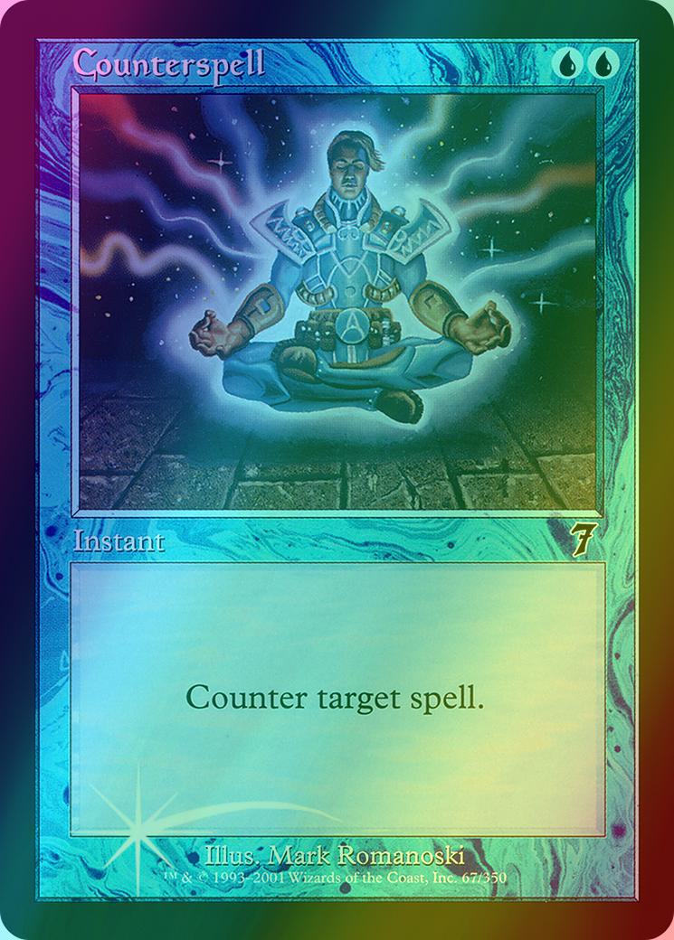 avatar the last airbender mtg booster box Counterspell [67x] [Seventh Edition] [Foil] – Face to Face Games