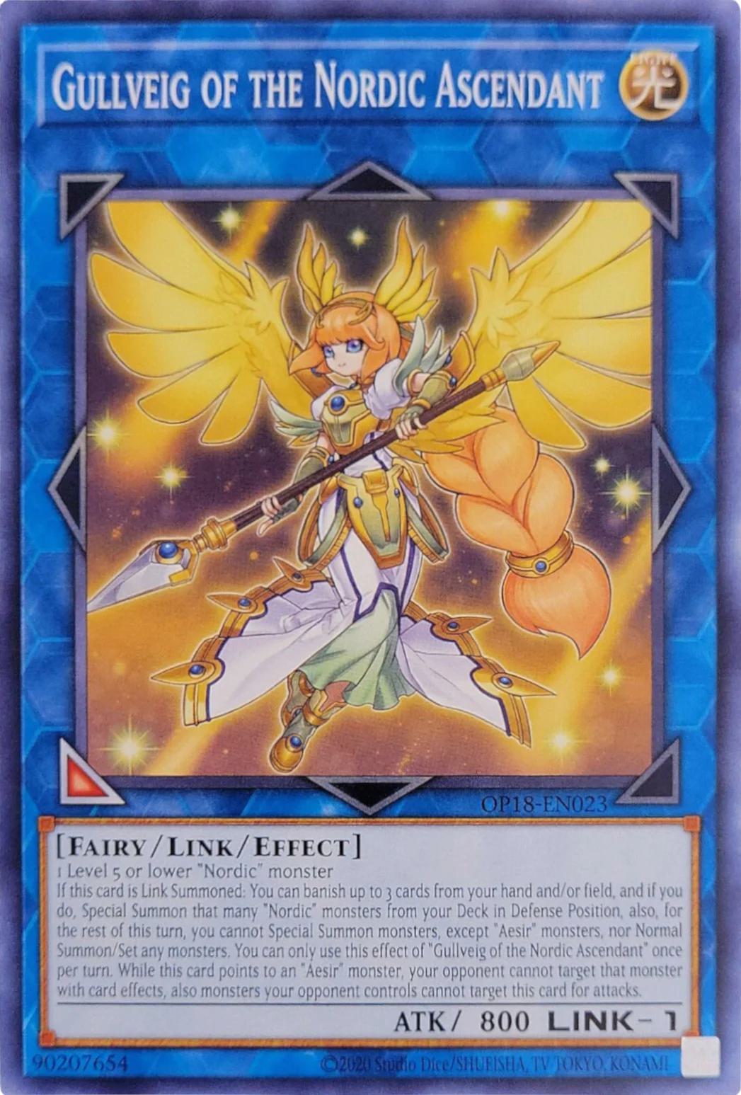 Gullveig of the Nordic Ascendant - OP18-EN023 - Common - Unlimited
