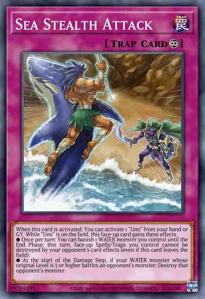 Sea Stealth Attack - LDS1-EN030 - Common - 1st Edition