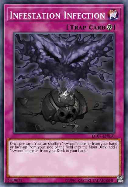Infestation Infection - DT07-EN050 - Duel Terminal Normal Parallel Rare - Duel Terminal