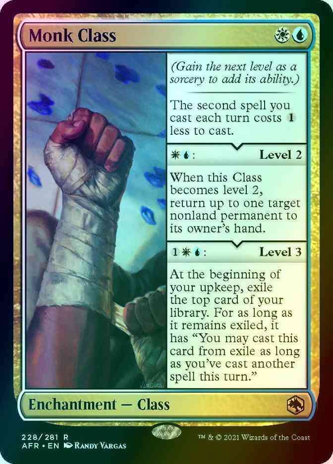 Monk Class [228] [Adventures in the Forgotten Realms] [Foil] – Face to Face  Games