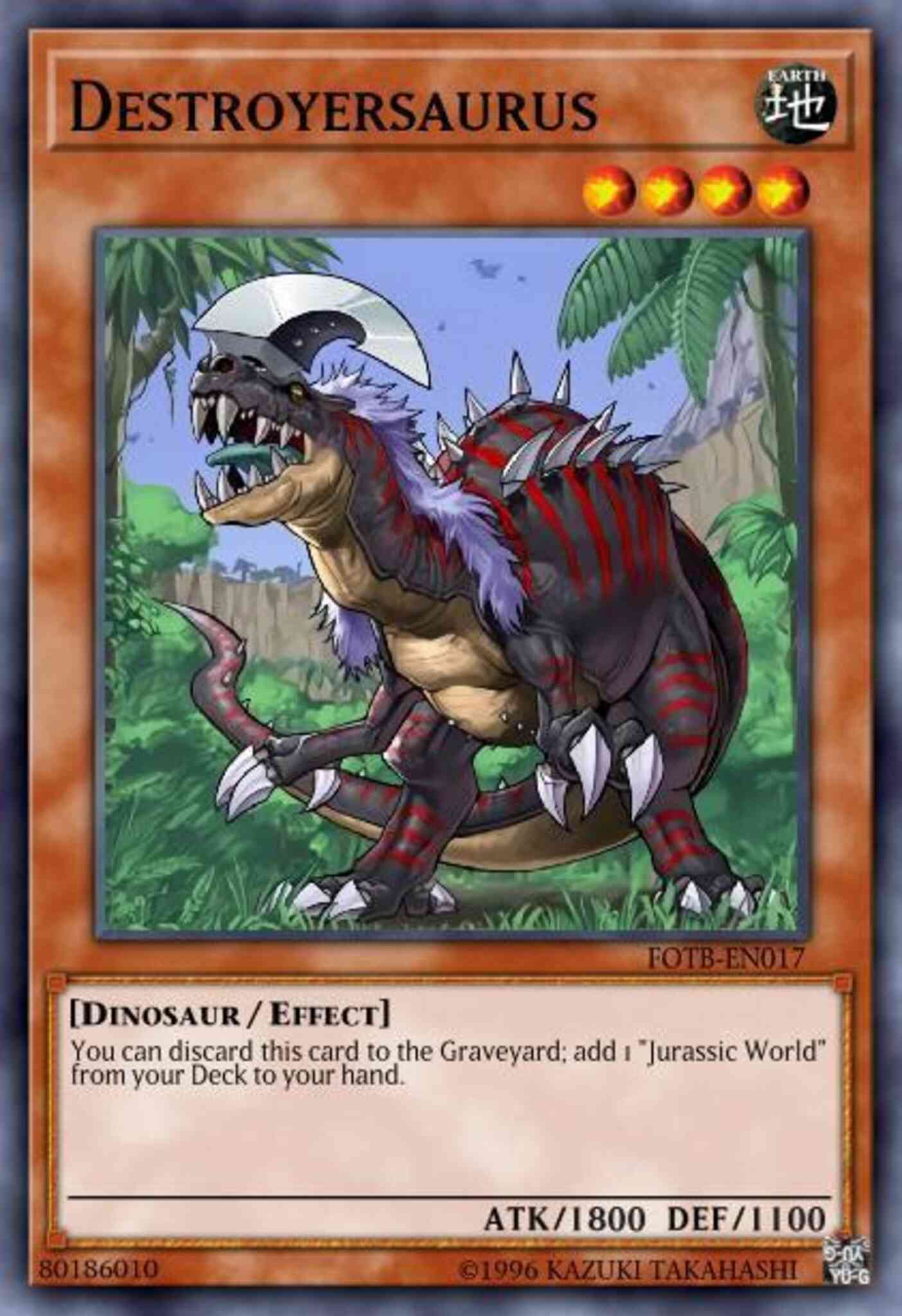 Destroyersaurus - LCJW-EN158 - Secret Rare - 1st Edition