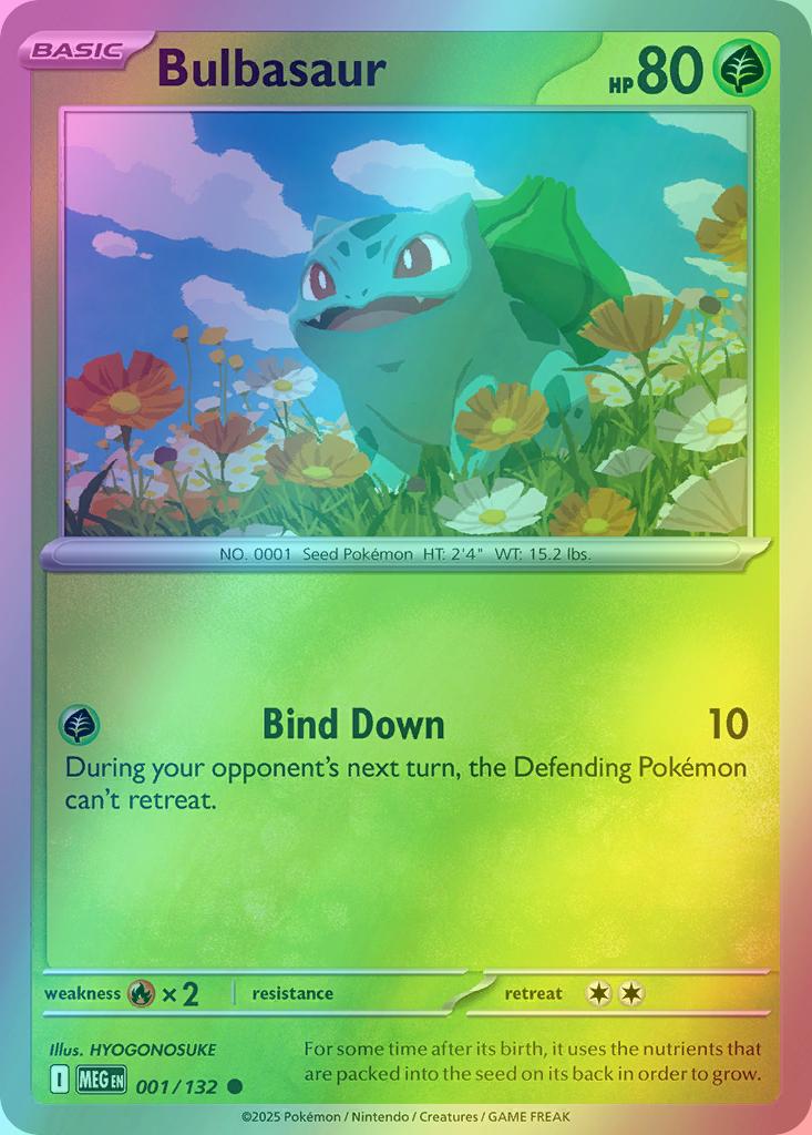 Pokemon Card - BULBIZARRE 001/165 Reverse Holo - From Mew 151 (Scarlet &  Violet) Set - Near Mint