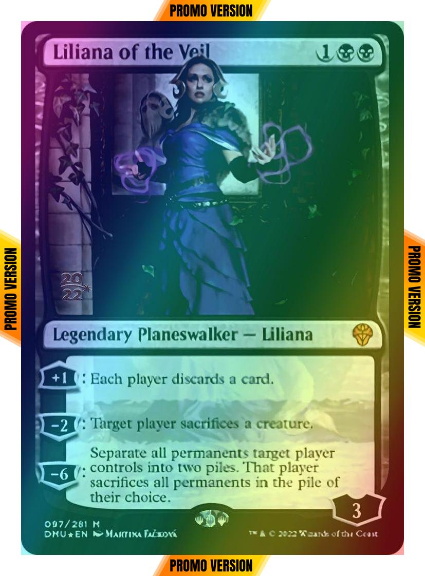 Liliana of the Veil [97s] [Prerelease] [Dominaria United: Promos] [Foil] – Face to Face Games