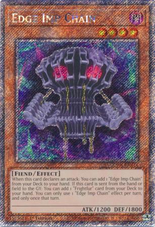 Edge Imp Chain - RA04-EN014 - Platinum Secret Rare - 1st Edition