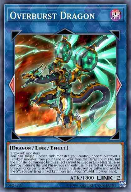 Overburst Dragon - MP20-EN200 - Super Rare - 1st Edition