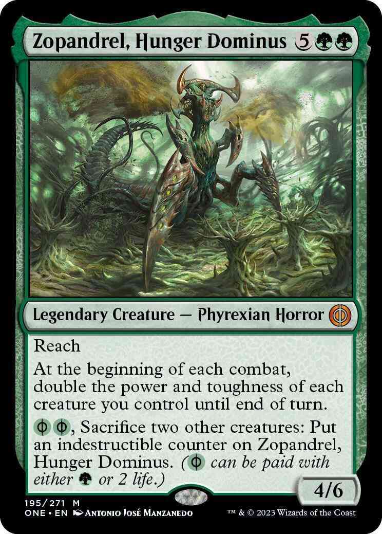 Zopandrel, Hunger Dominus [195] [Phyrexia: All Will Be One] [Non
