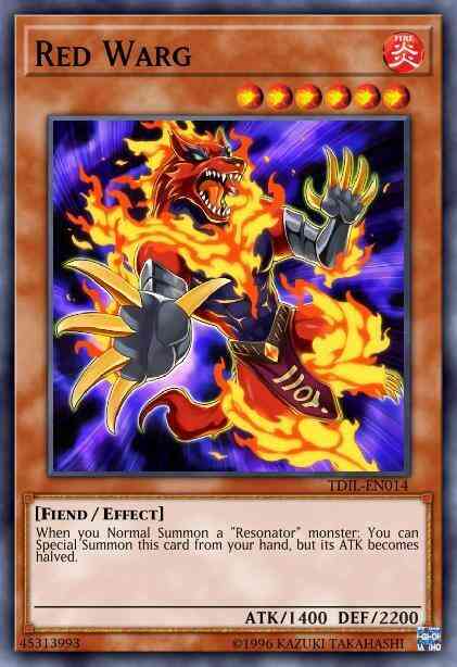 Red Warg - MP17-EN069 - Common - 1st Edition