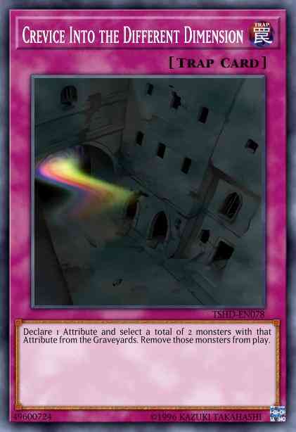 Crevice Into the Different Dimension - TSHD-EN078 - Common - Unlimited