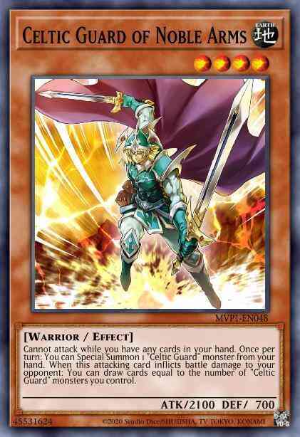 Celtic Guard of Noble Arms - MVP1-EN048 - Ultra Rare - Unlimited