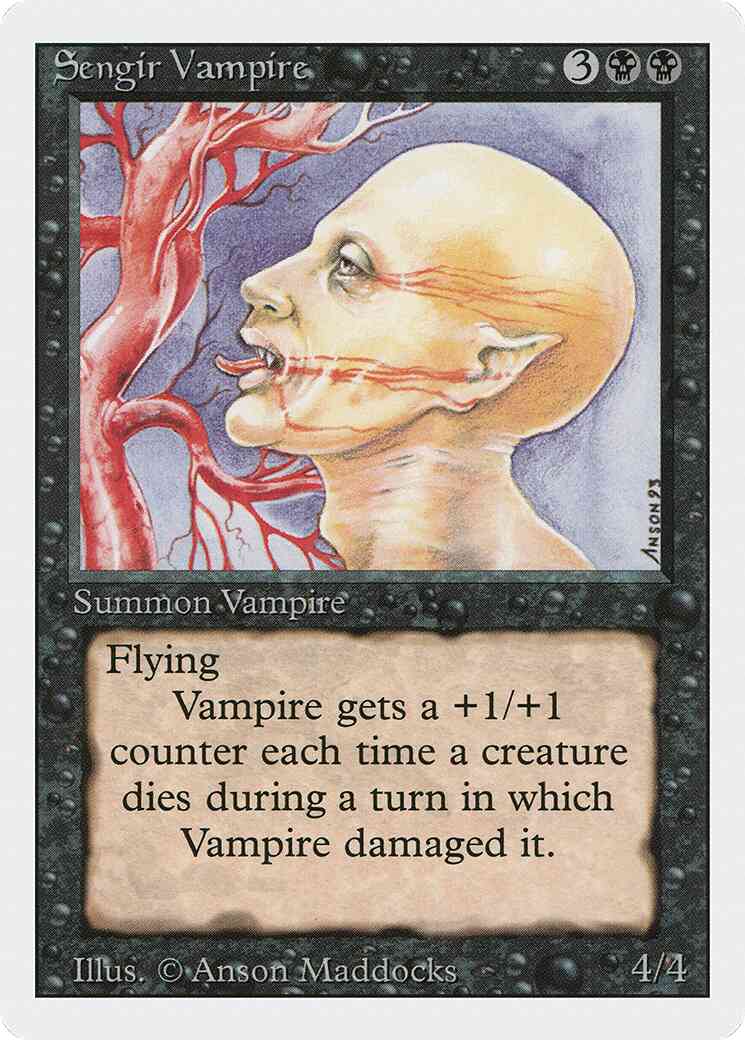 マジック：ザ・ギャザリング MTG sengir Vampire Sengir Vampire [129] [Revised Edition] [Non-Foil] – Face to Face Games
