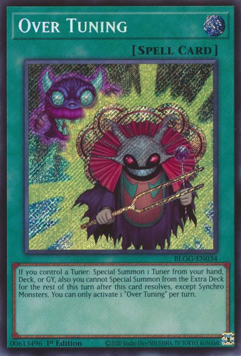 Over Tuning - BLGG-EN034 - Secret Rare - 1st Edition